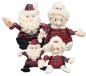Preview: XMAS Hugglefleece Knotties Mrs Claus & Santa